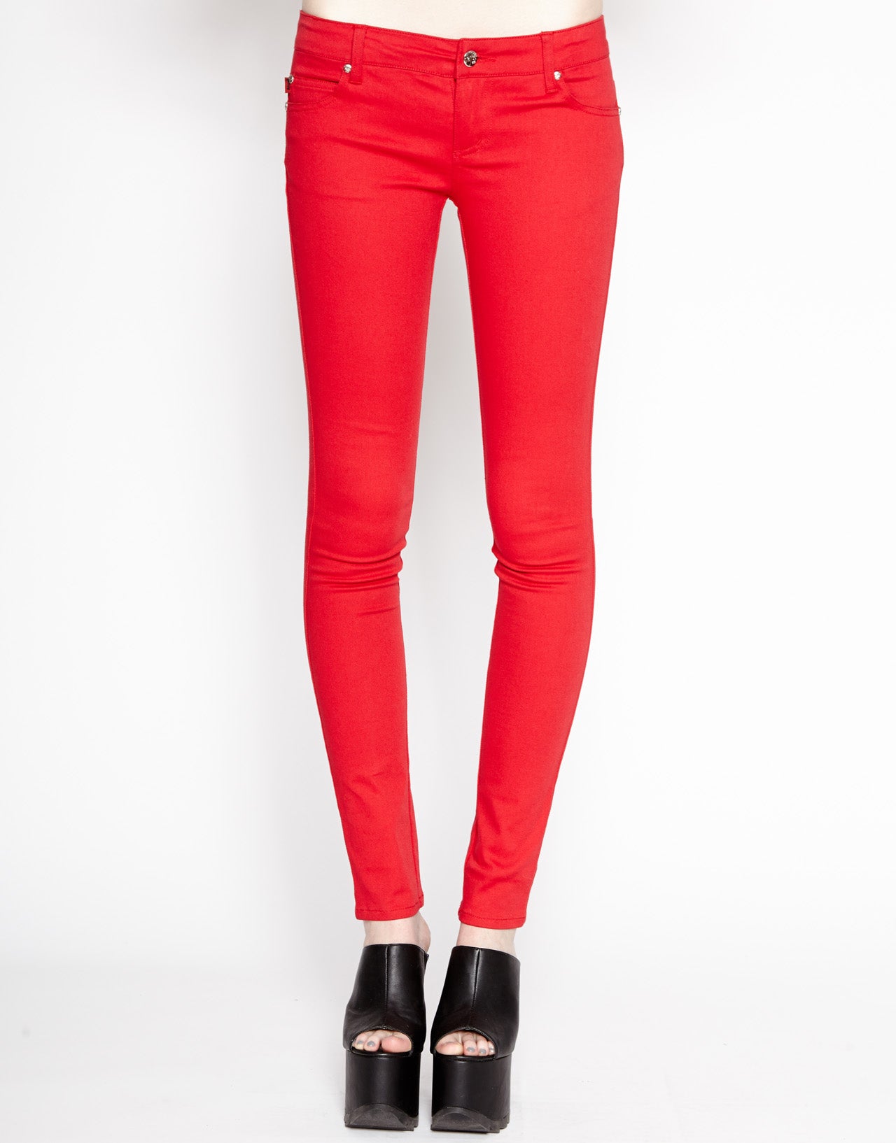 RED T-BACK JEAN