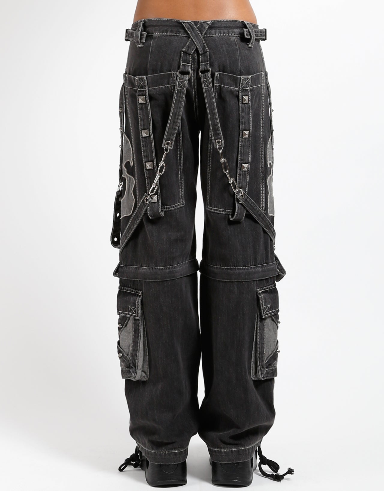SCARE DARK STREET PANT BLACK DENIM