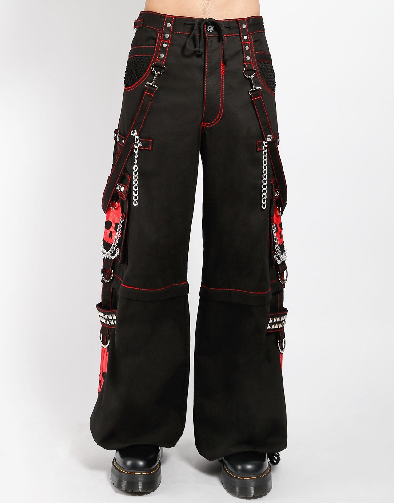 SUPER SKULL PANT RED SKULL