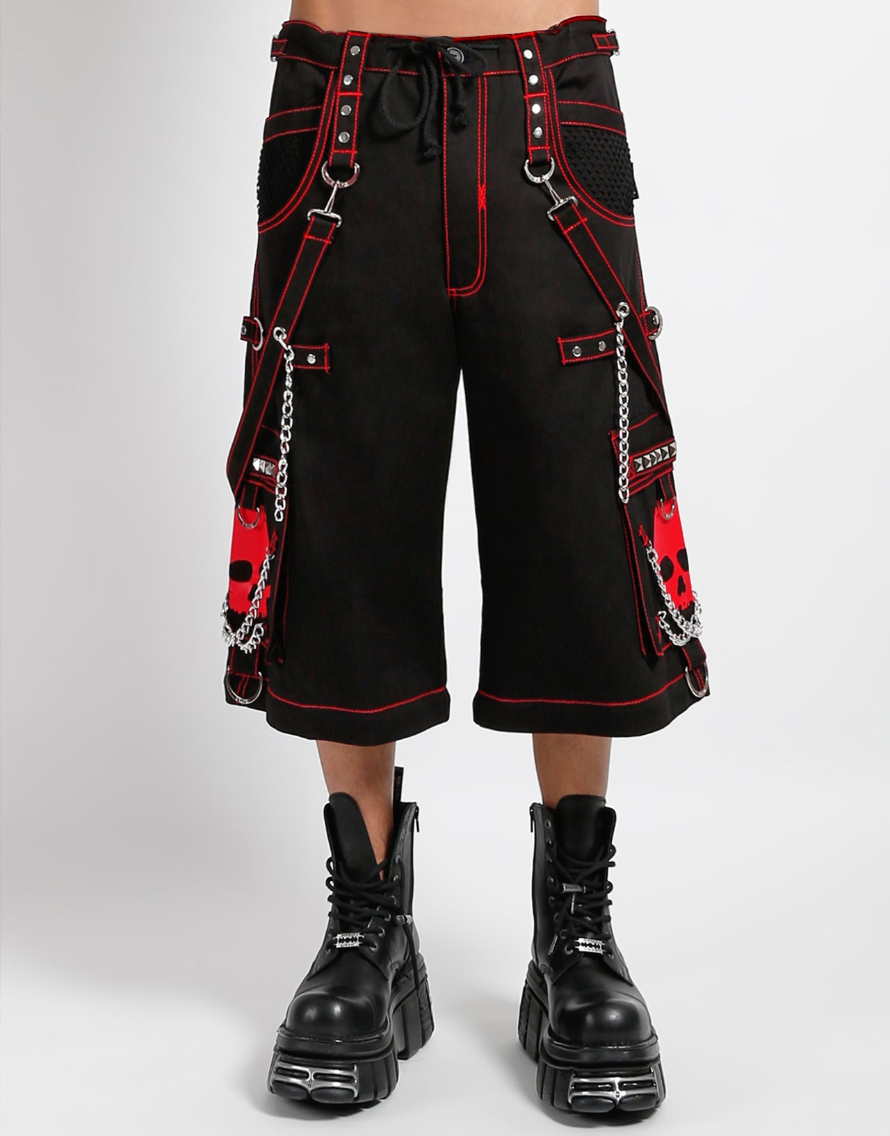 SUPER SKULL PANT RED SKULL